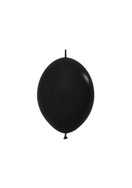 Ballons noirs 15cm 50pcs