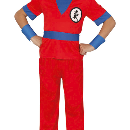 Costume de Goku Dragon Ball Z Rouge enfant