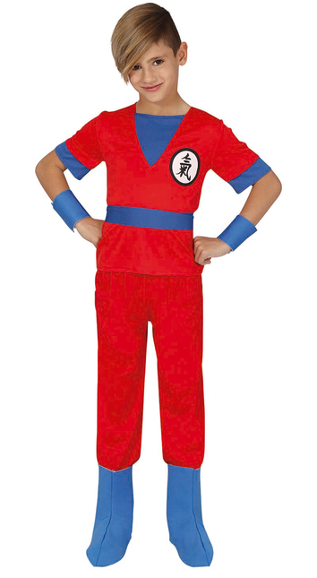 Costume de Goku Dragon Ball Z Rouge enfant