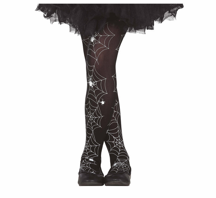 Legging Halloween Toile d'araignée enfant