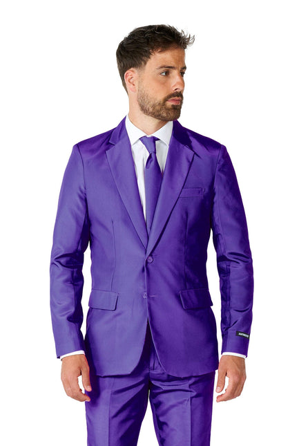 Hommes en costume violet Suitmeister