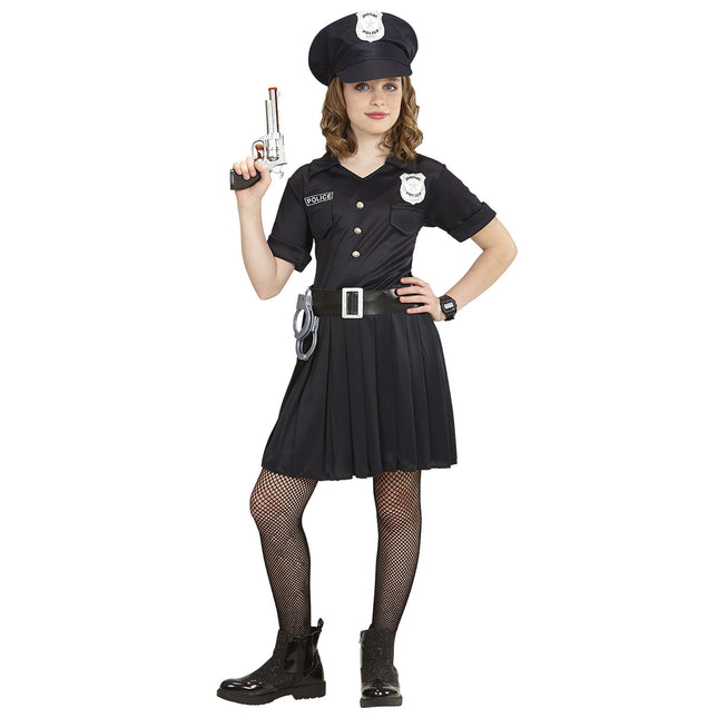 Robe de police pour fille noire