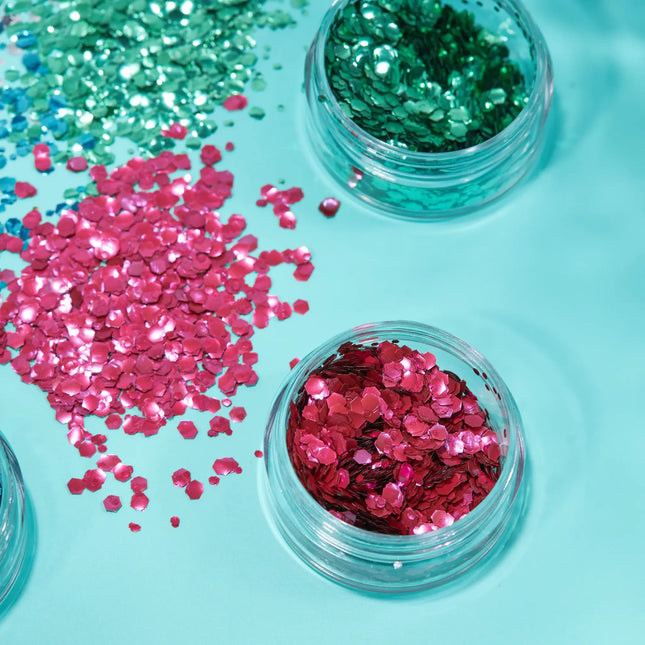 Moon Glitter Bio Chunky Glitter Rose 3g