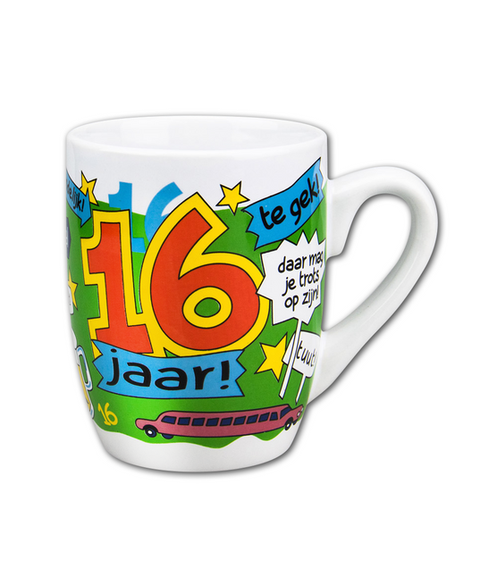 Mug 16 ans 12cm