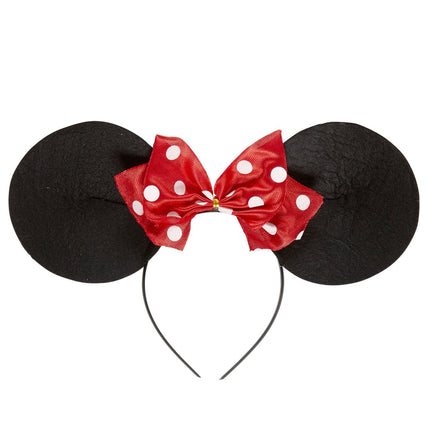 Bandeau à cheveux Minnie Mouse Noir Rouge