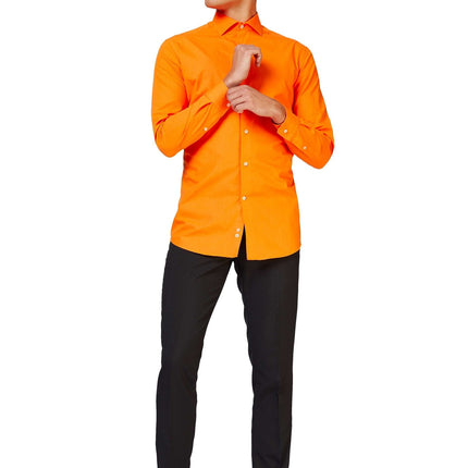 Chemise orange Hommes OppoSuits