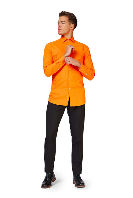 Chemise orange Hommes OppoSuits