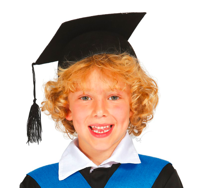 Chapeau d'étudiant Enfant 17cm