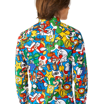 Chemise Super Mario Garçon Ado OppoSuits