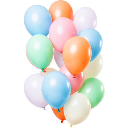 Ballons Pastel Chrome 33cm 15pcs