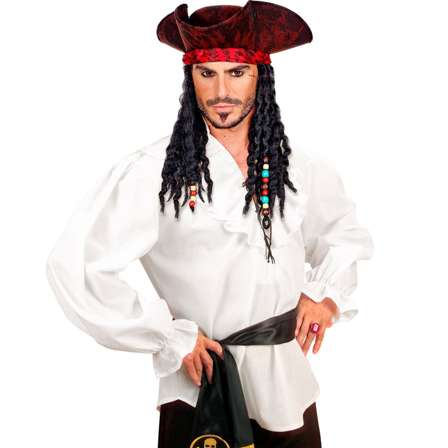 Blouse blanche Hommes Pirates/Renaissance