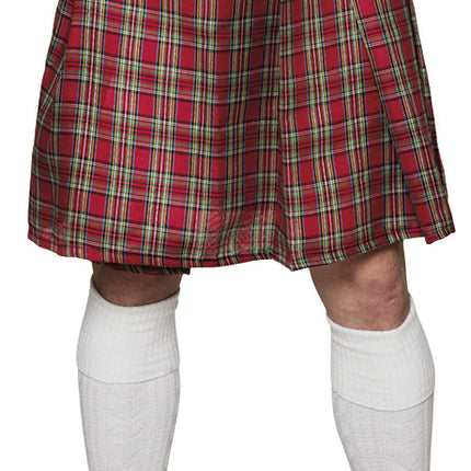 Kilt écossais rouge