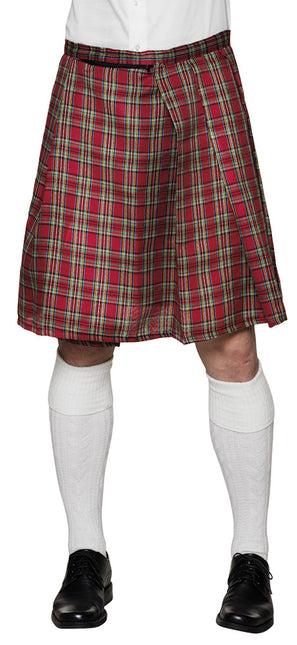 Kilt écossais rouge