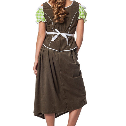 Robe Dirndl verte Oktoberfest Ladies