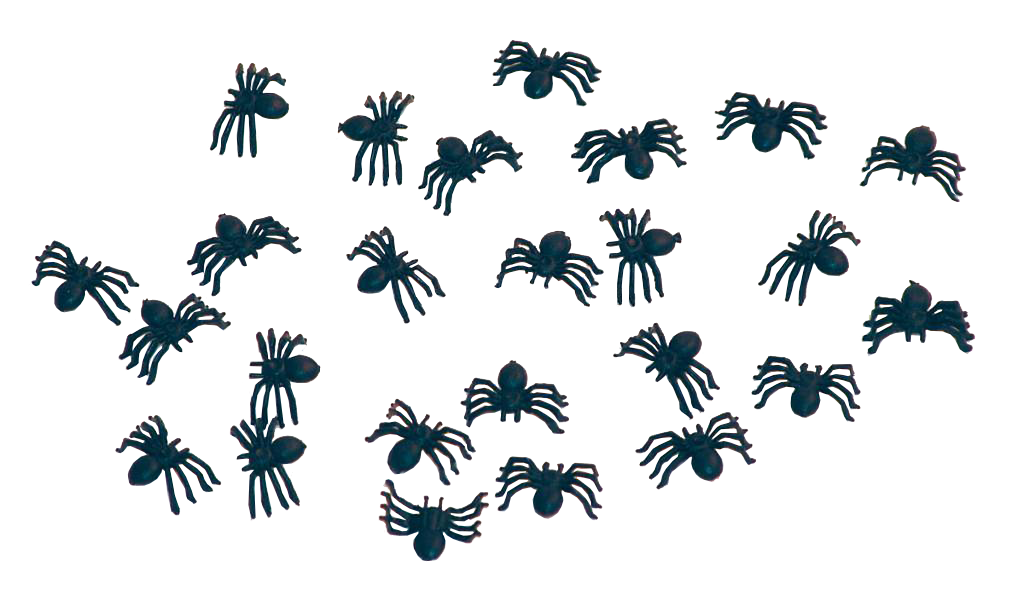 Fausses araignées 2cm 25pcs