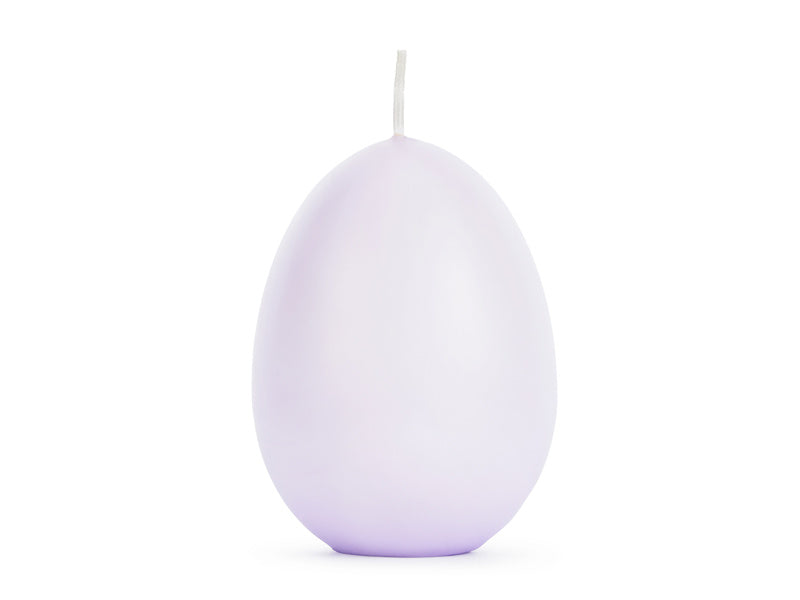 Bougie Oeuf de Pâques Violet 10cm