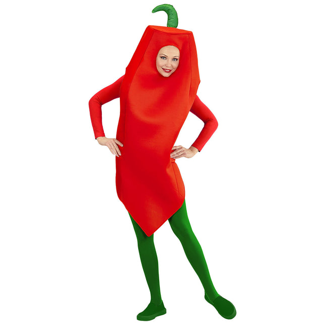 Piment rouge vert Costume