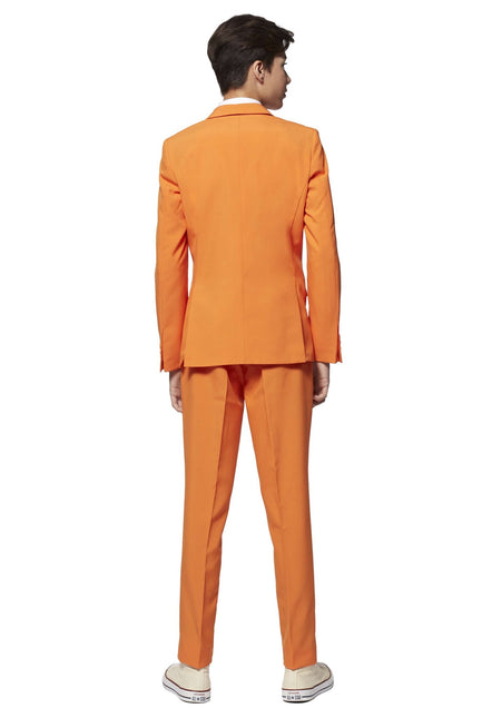 Costume orange Garçon Ado OppoSuits