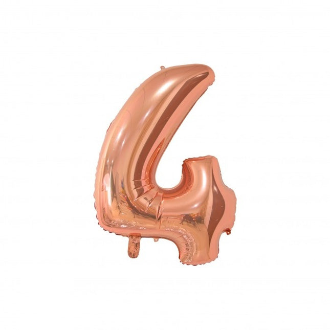 Ballon de baudruche Figure 4 Rose Gold 66cm