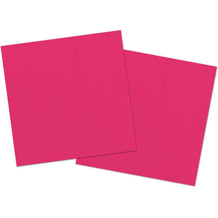 Serviettes Fuchsia 33cm 20pcs