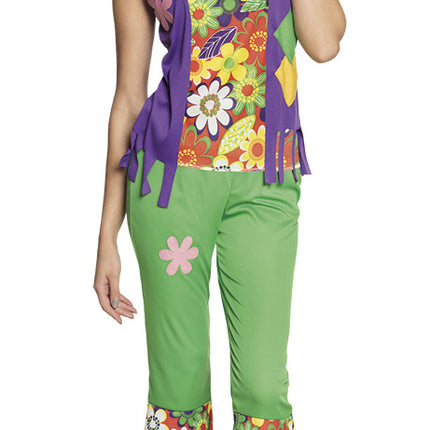 Costume de hippie Femme Woodstock M