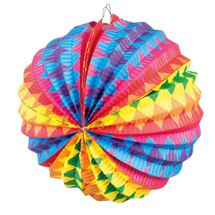 Lanternes arc-en-ciel Ballon 22cm 12pcs