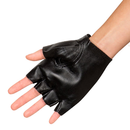 Gants en faux cuir