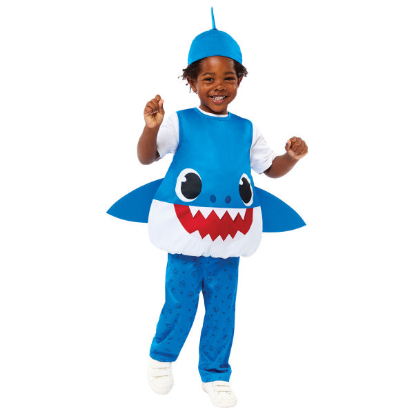 Costume enfant bébé requin bleu papa