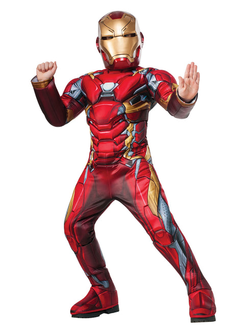 Combinaison Iron Man Enfant 3/4 ans