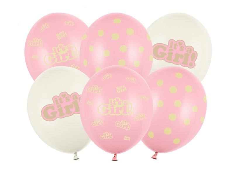 Ballons It's A Girl 30cm 6pcs