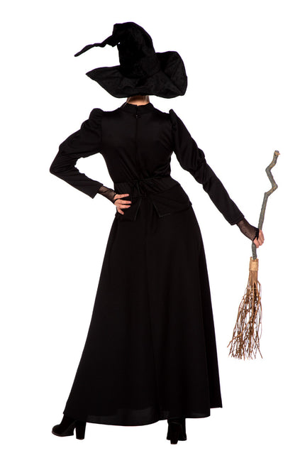 Costume de sorcière d'Halloween Noir