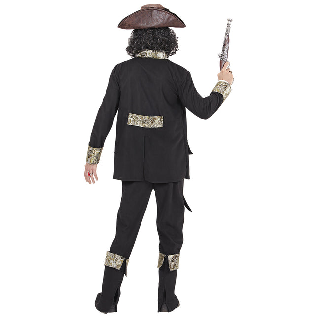 Costume de pirate homme noir