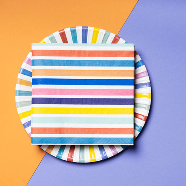 Serviettes de table Stripes 33cm 20pcs