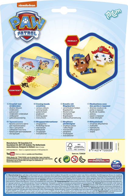 Perles de fer Paw Patrol