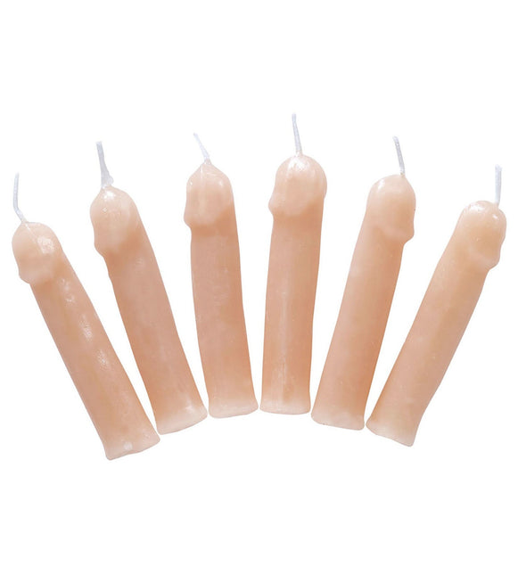 Bougies Pecker 6pcs