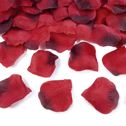 Pétales de roses rouges Deluxe 100pcs