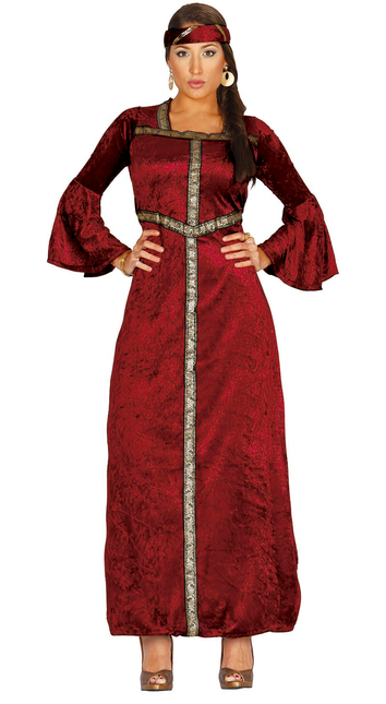 Costume de dame médiévale