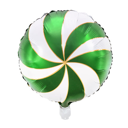 Ballon à l'hélium vert bonbon vide 35cm