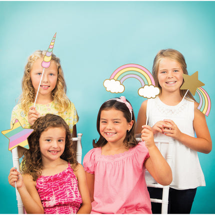 Accessoires Photobooth Licorne 10pcs