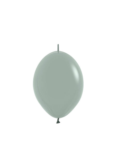 Ballons Pastel Crépuscule Laurier Vert 15cm 50pcs