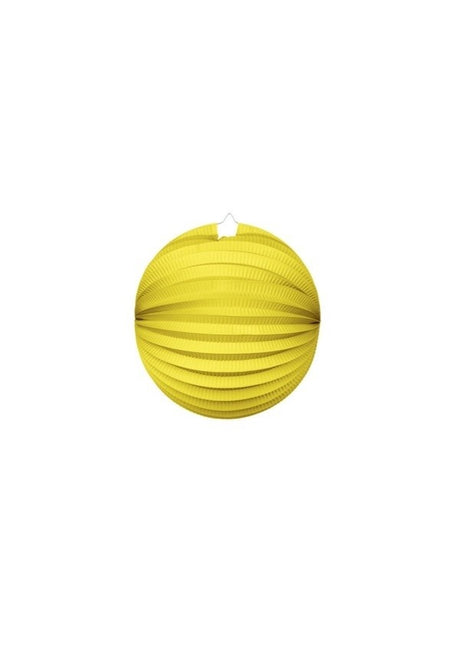 Lampion jaune 25cm