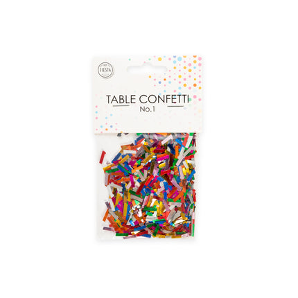 Confetti de table 1 an coloré