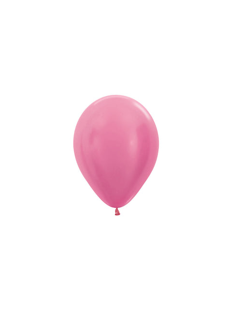 Ballons de baudruche Pearl Fuchsia 12cm 50pcs