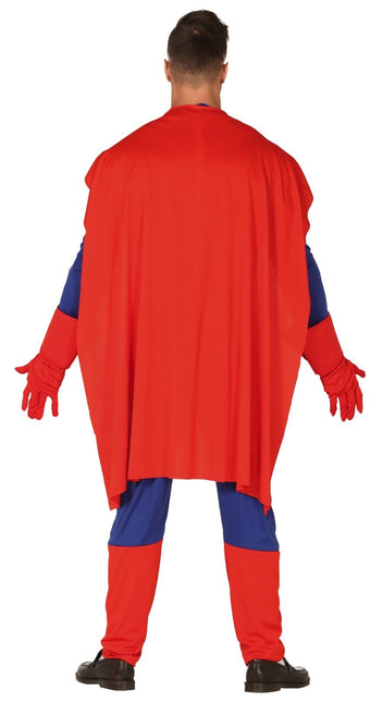 Costume de super-héros Bleu Rouge