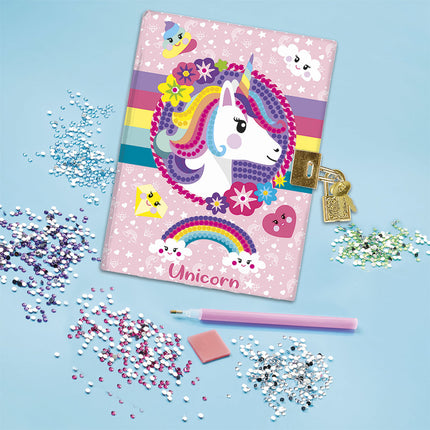 Journal de peinture de la licorne et du diamant