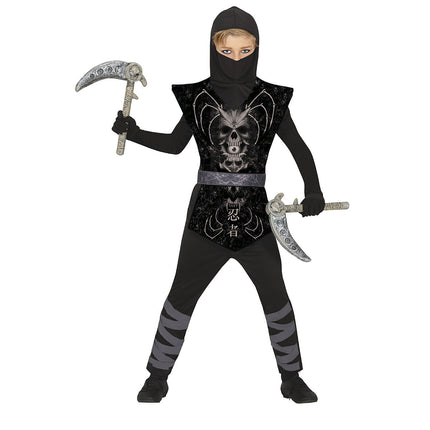 Costume de ninja enfant noir