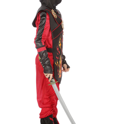 Combinaison Ninja Enfant Feu