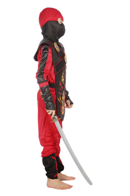 Combinaison Ninja Enfant Feu