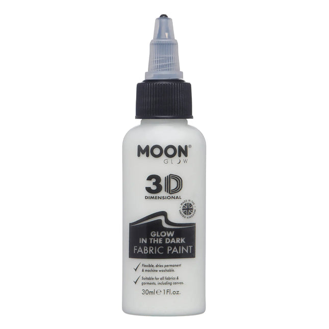 Moon Glow Peinture pour tissu invisible 30ml