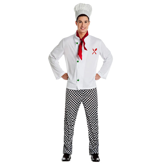 Costume de cuisinier Homme